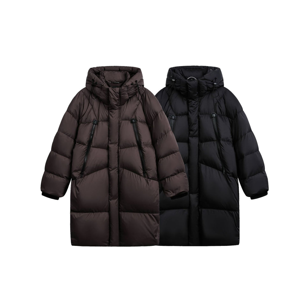 WJA 6 - Weiße Daunen-Winterjacke