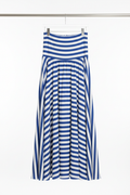 Blue white skirt front