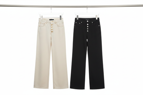 Both jeans variants on rack together
