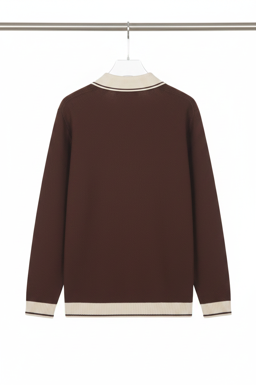 Coffee sweater back