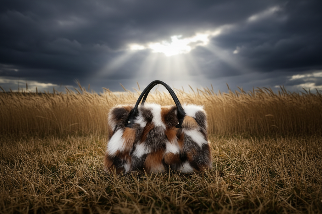 WBA 2 - Fox Fur Leather Shoulder Bag