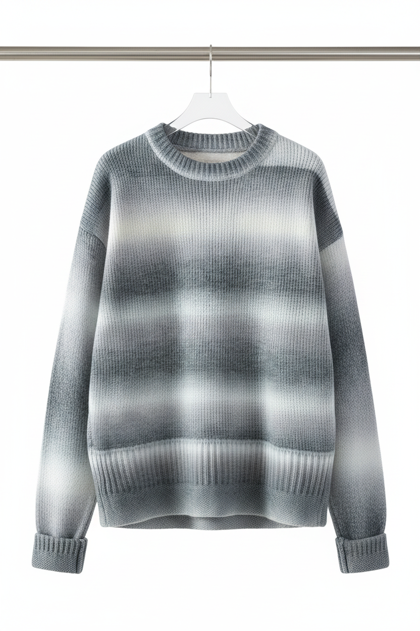 MSW 3 - Gradient Knitted Sweater